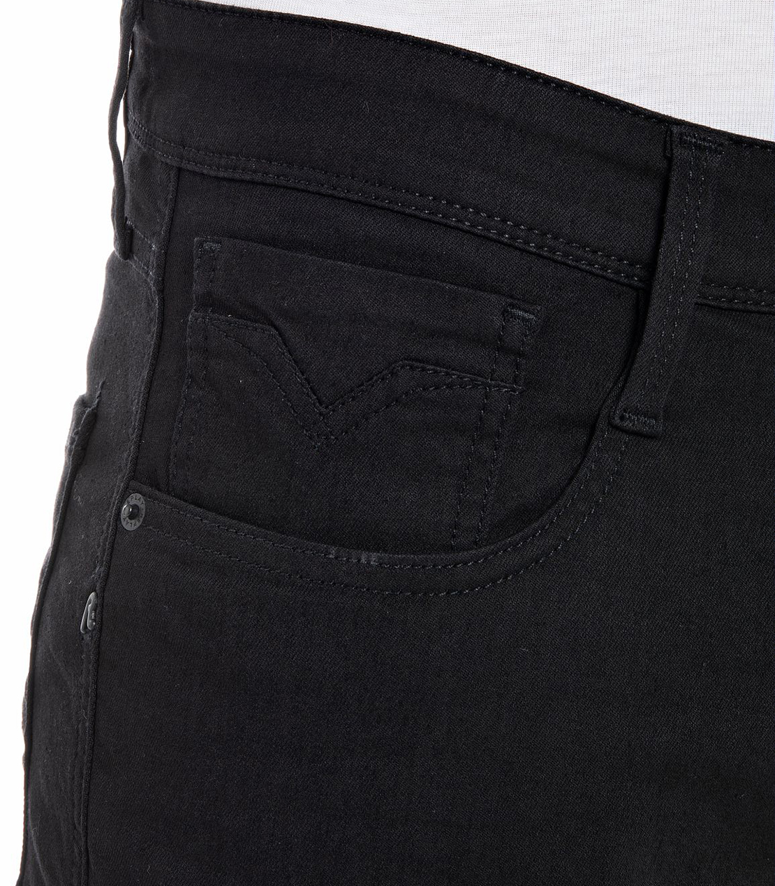 スーパースリム BRONNY パワーストレッチデニム 詳細画像 ブラック 7